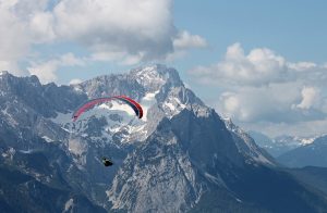 parapente montagne été